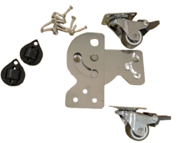 table top swivel fitting left