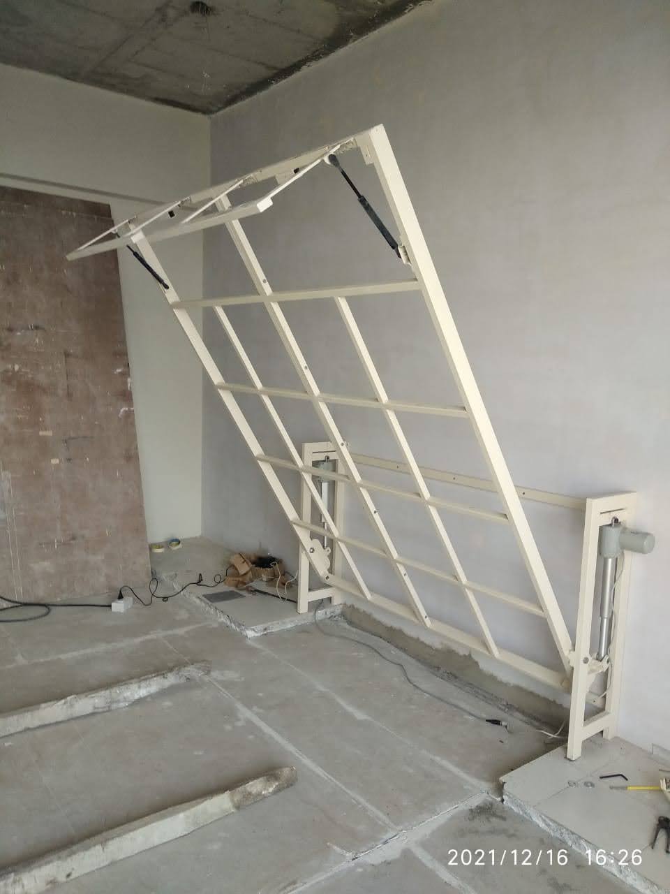 Folding Wall Bed with Motor Remote operated