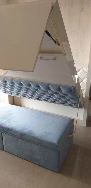 Folding Wall Bed with Moving Sofa